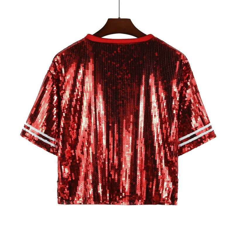 Texas Rangers Sequin Top (Preorder)
