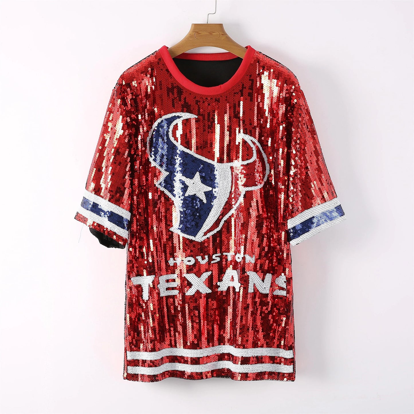 Texans Sequin Dress (Preorder)