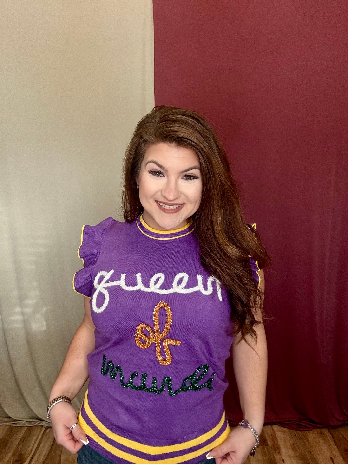 The Queen of Mardi Top