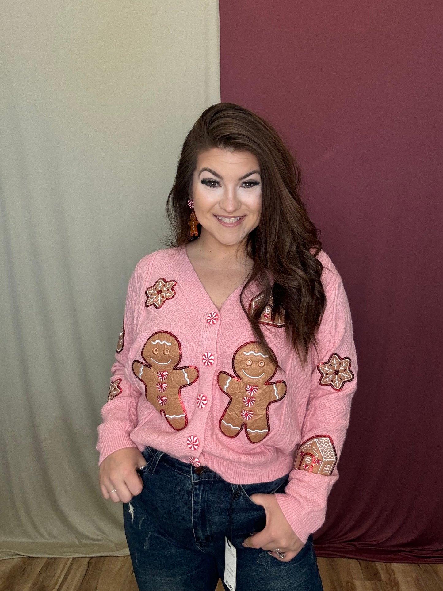 The Gingerbread Dream Cardigan