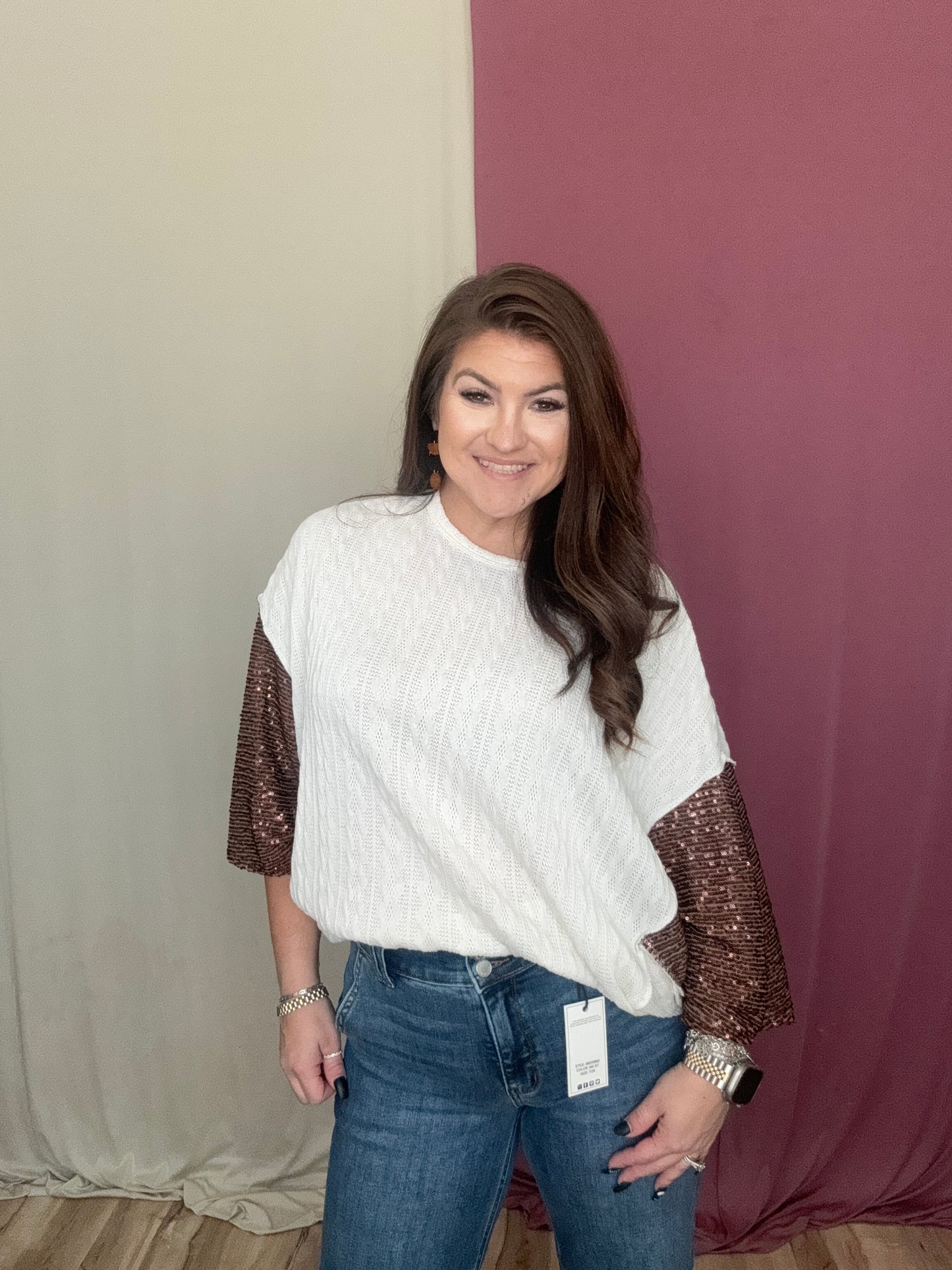 Let it Sparkle Sequin Top