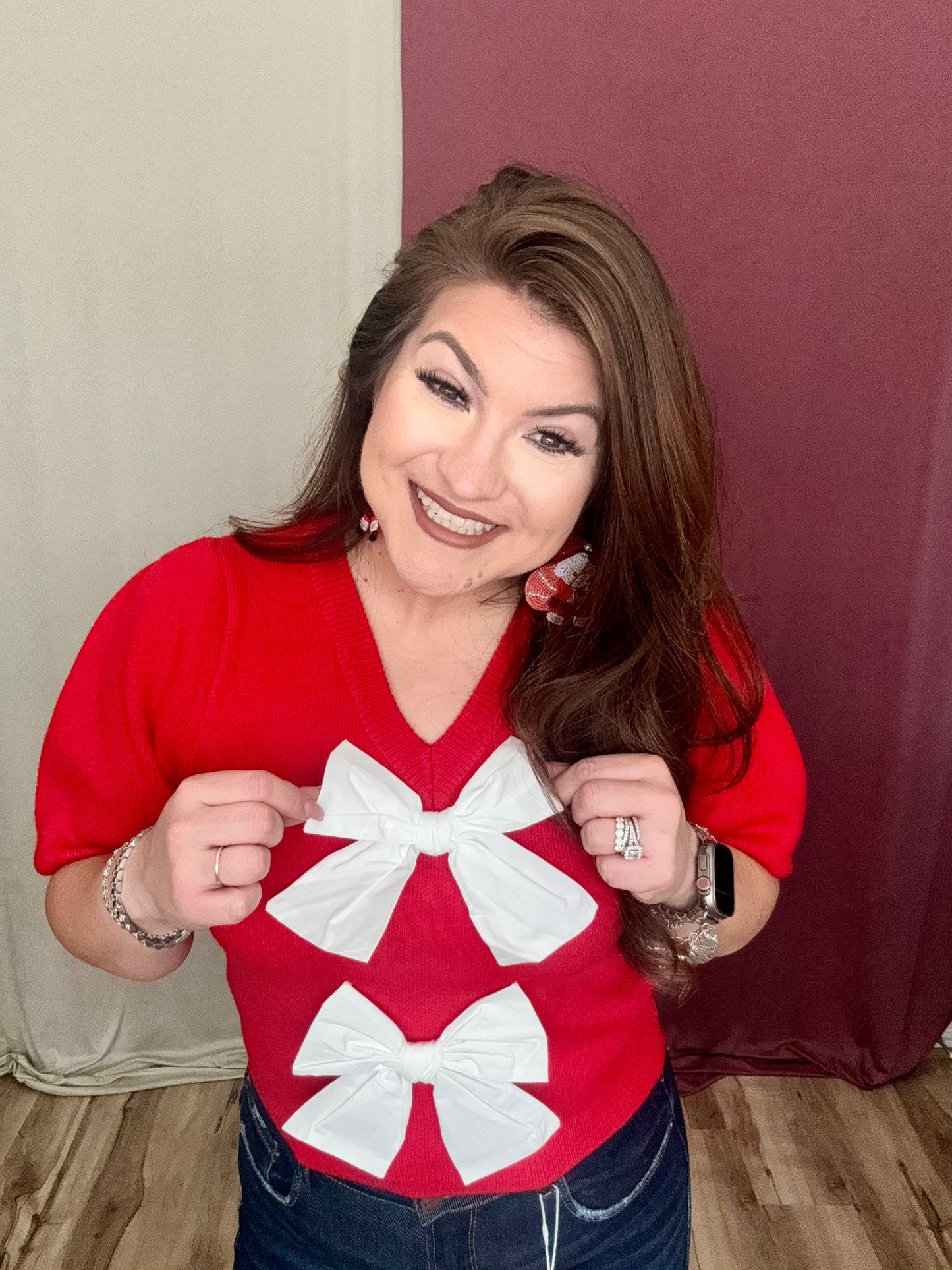The Bowie Ribbon Bow Sweater