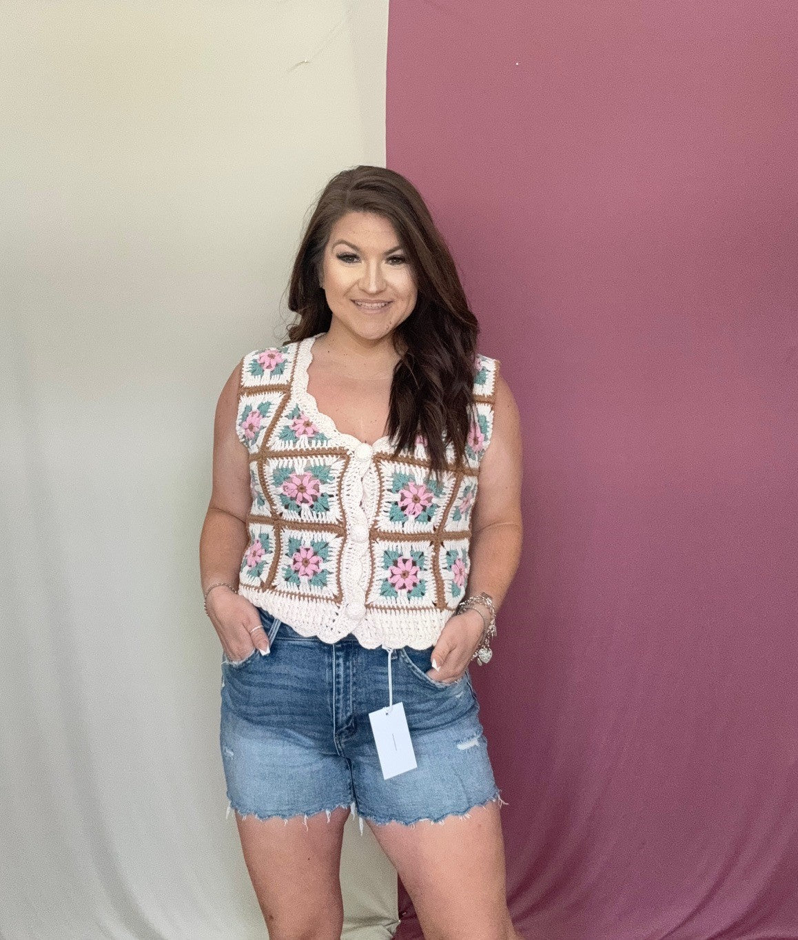 The Celeste Crochet Top