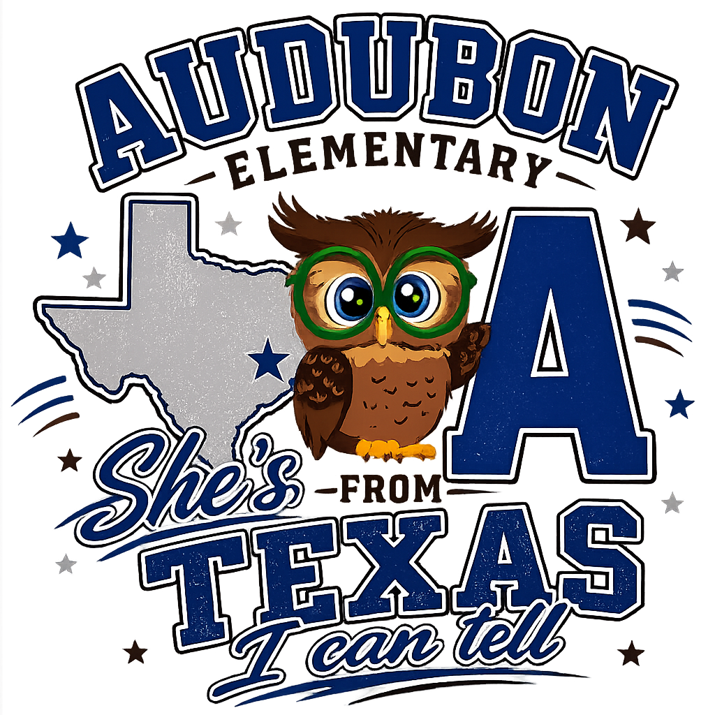 Audubon She's from Texas (no Bling)