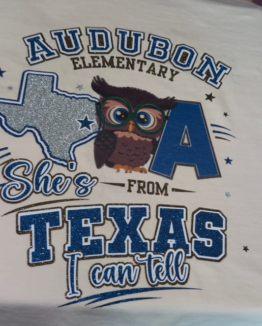 Audubon She's from Texas (no Bling)