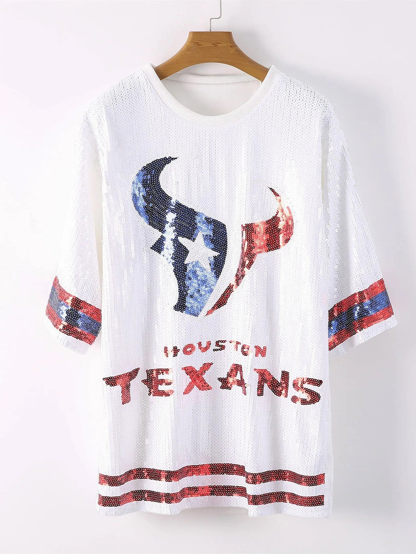 Texans Sequin Dress (Preorder)