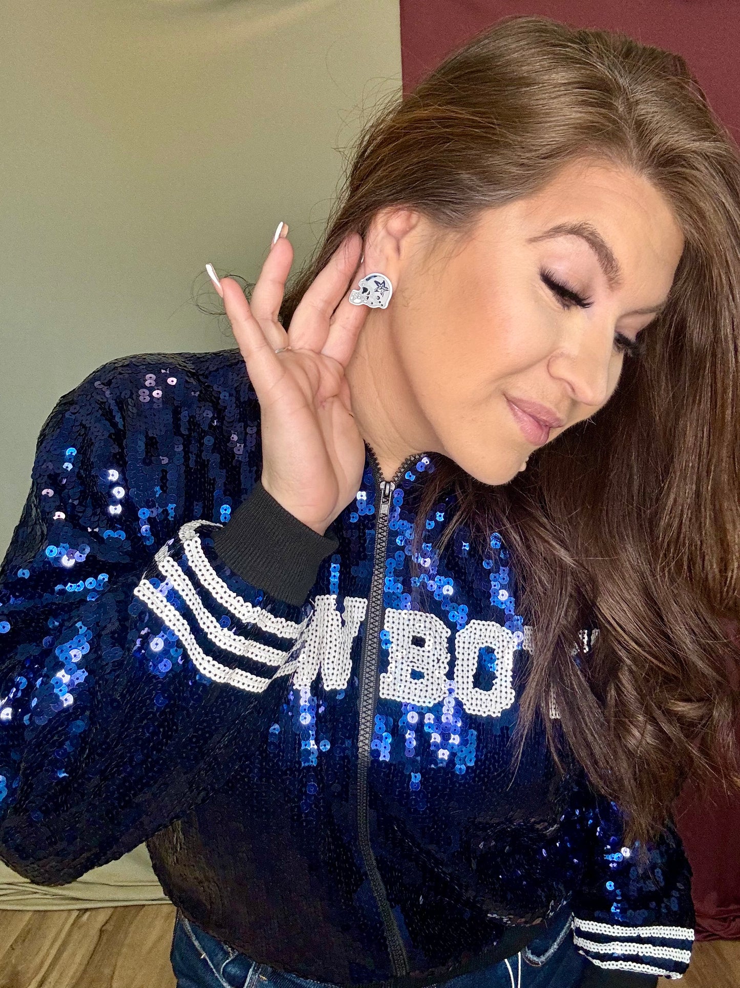 Dallas Cowboy Earrings