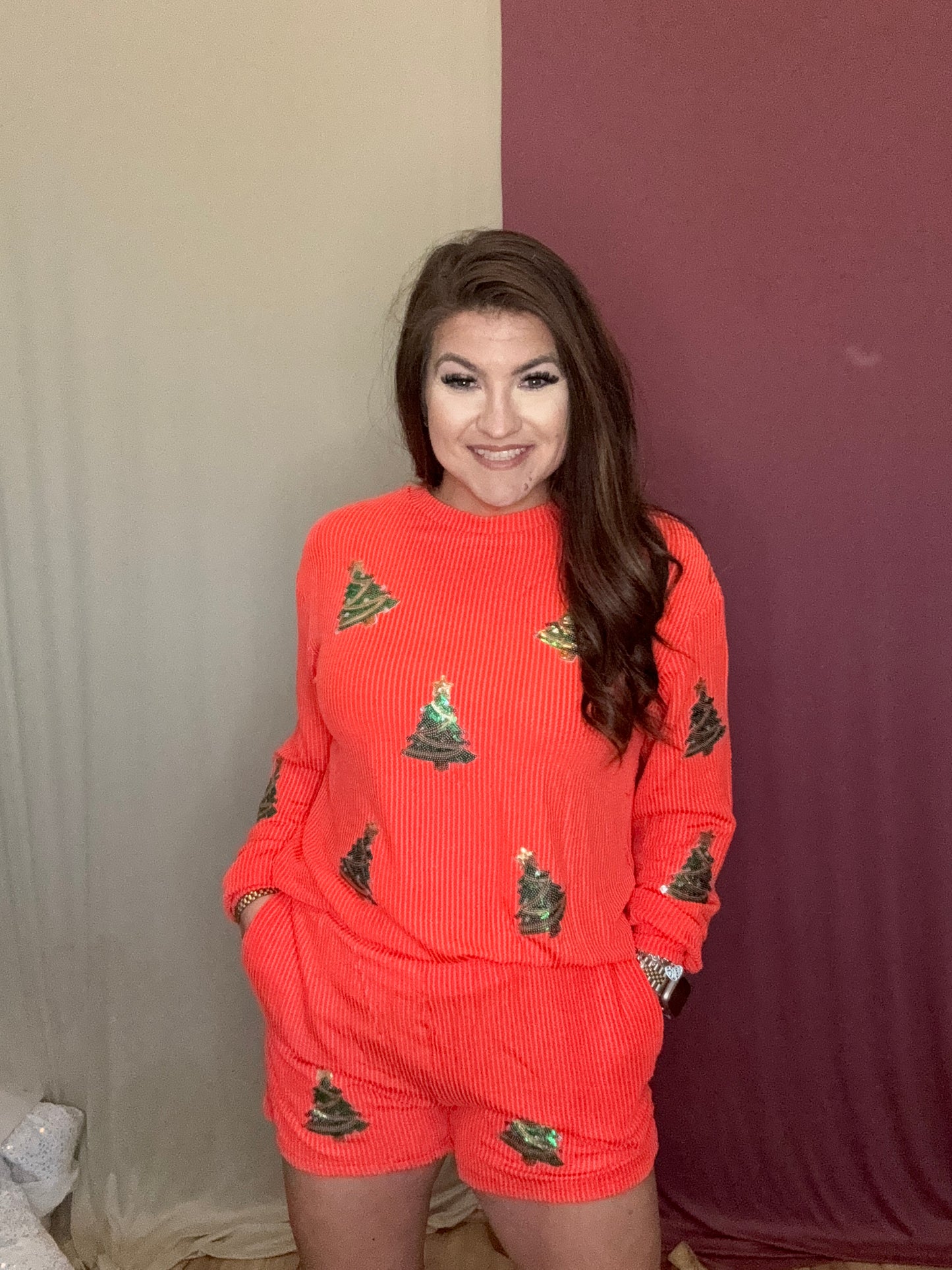 The Christmas Tree Lounge Sequin Set